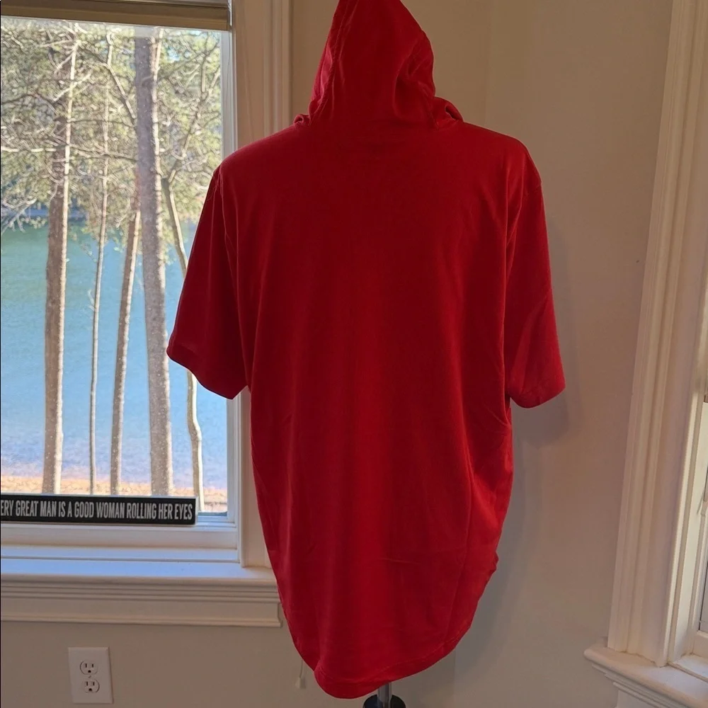 Nike Dri Fit Red Angels Baseball SS Hoodie, Large, EUC
